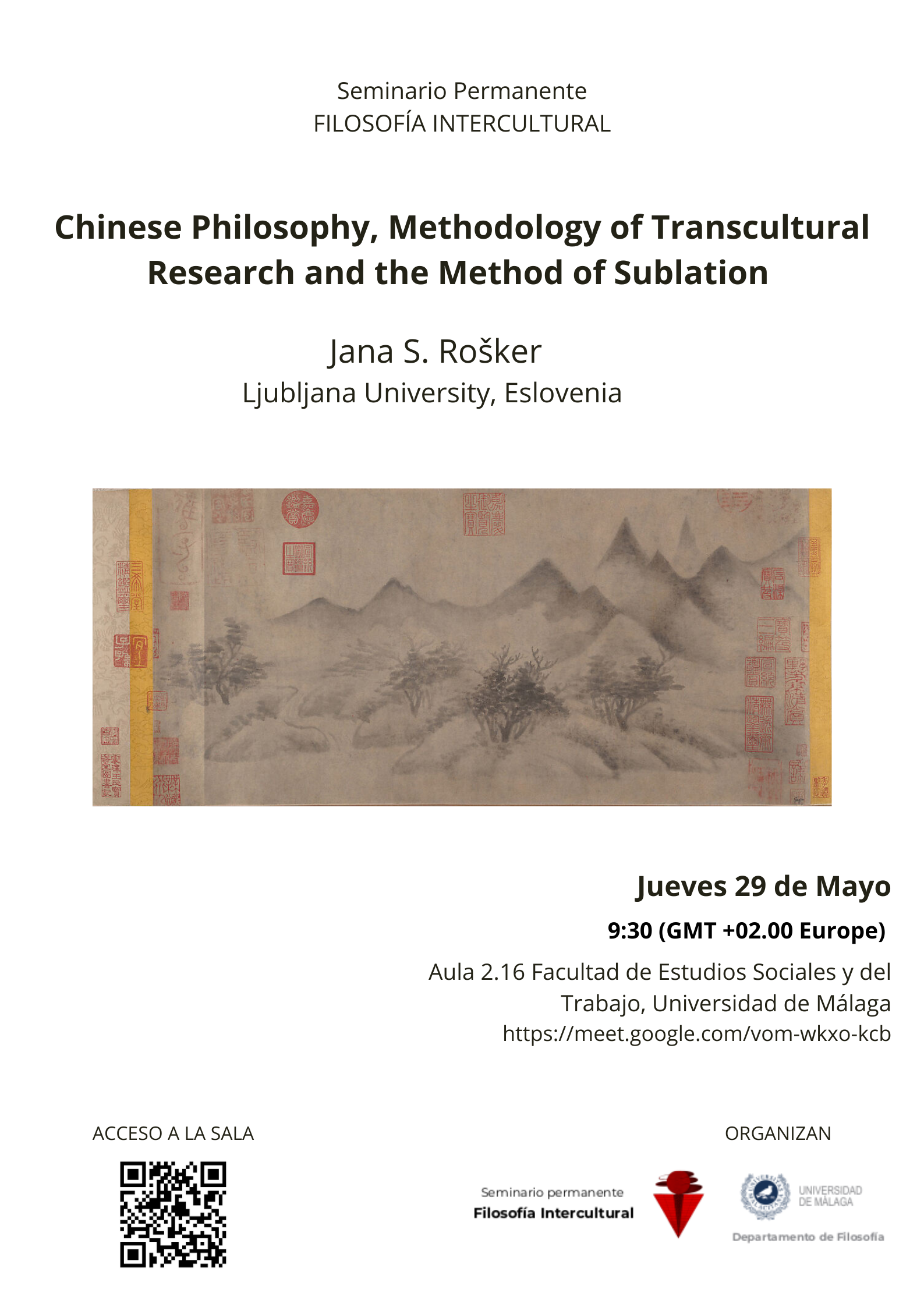 II Ciclo de Conferencias de Filosofía China